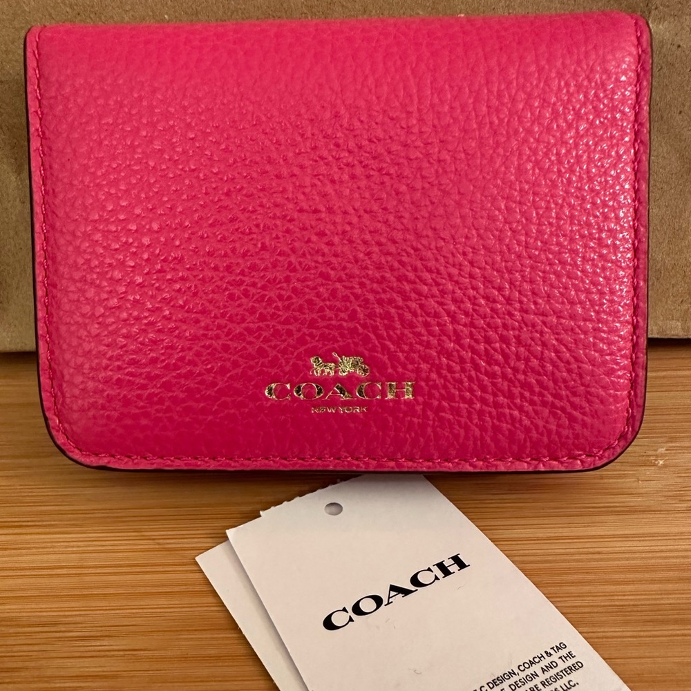 COACH ID Mini Card Case